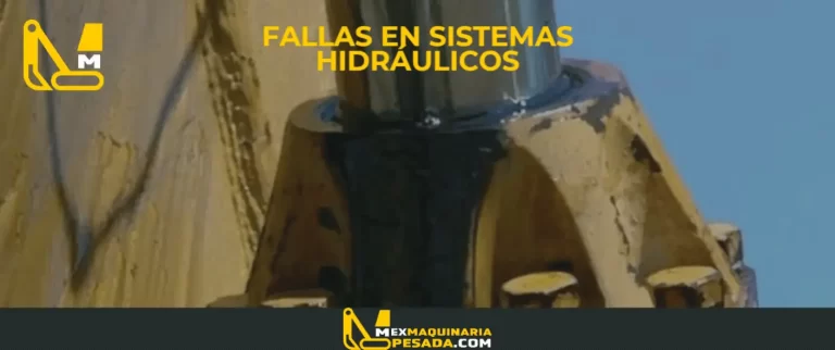 fallas comunes de un sistema hidráulico